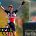 Tim Wellens ganó la 5ª etapa de la Vuelta a España